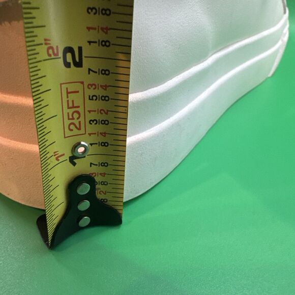 Blondo Womens Venna Leather Waterproof Sneakers Size 8 White NWOB$160 - Picture 5 of 8